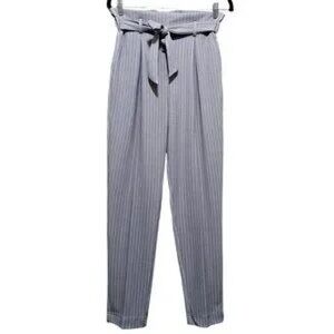 Tahari Gray Pinstripe Pants